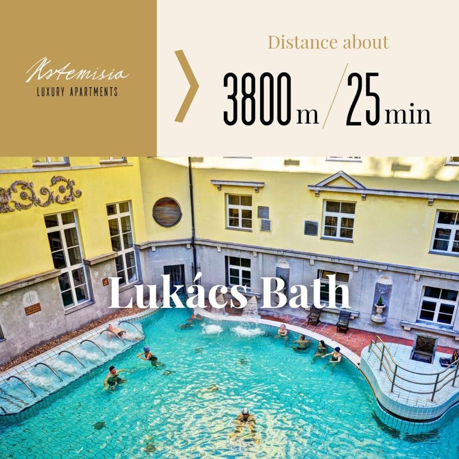 Artemisia Luxury Apartments Penthouse Будапеща Екстериор снимка