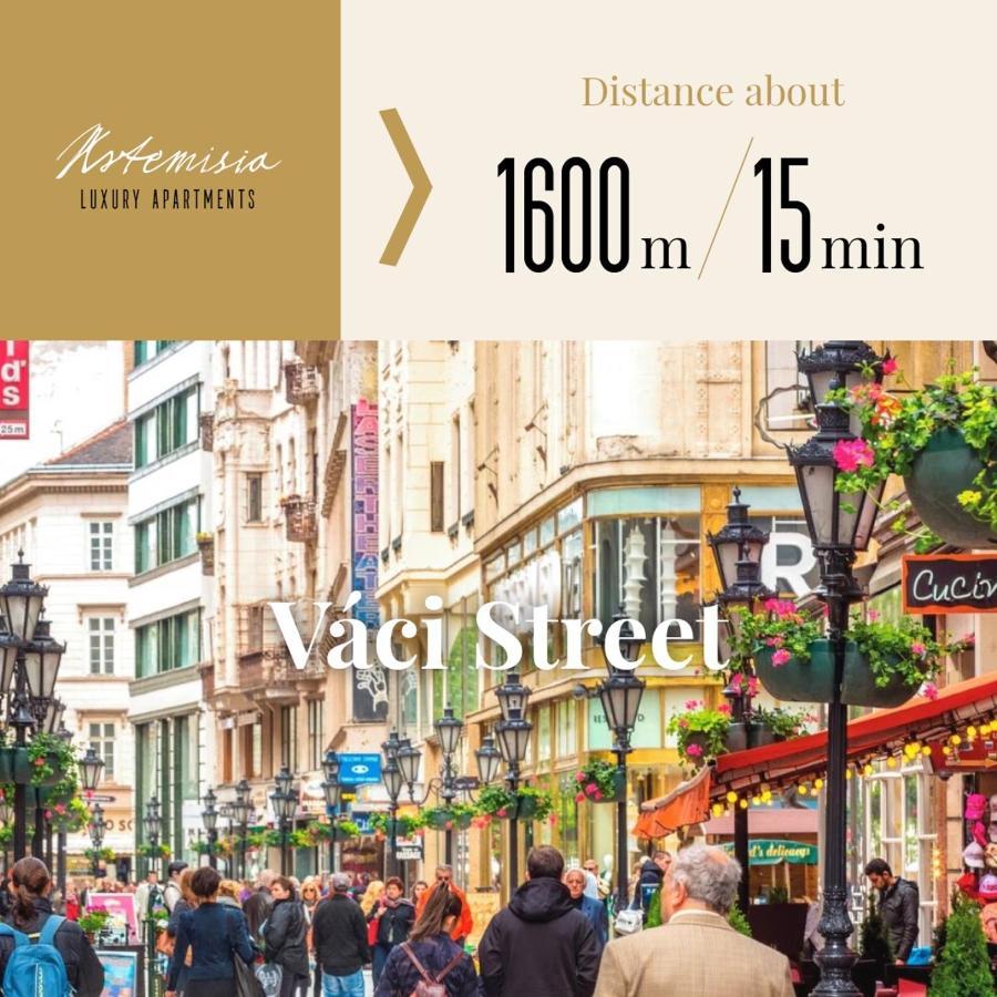 Artemisia Luxury Apartments Penthouse Будапеща Екстериор снимка