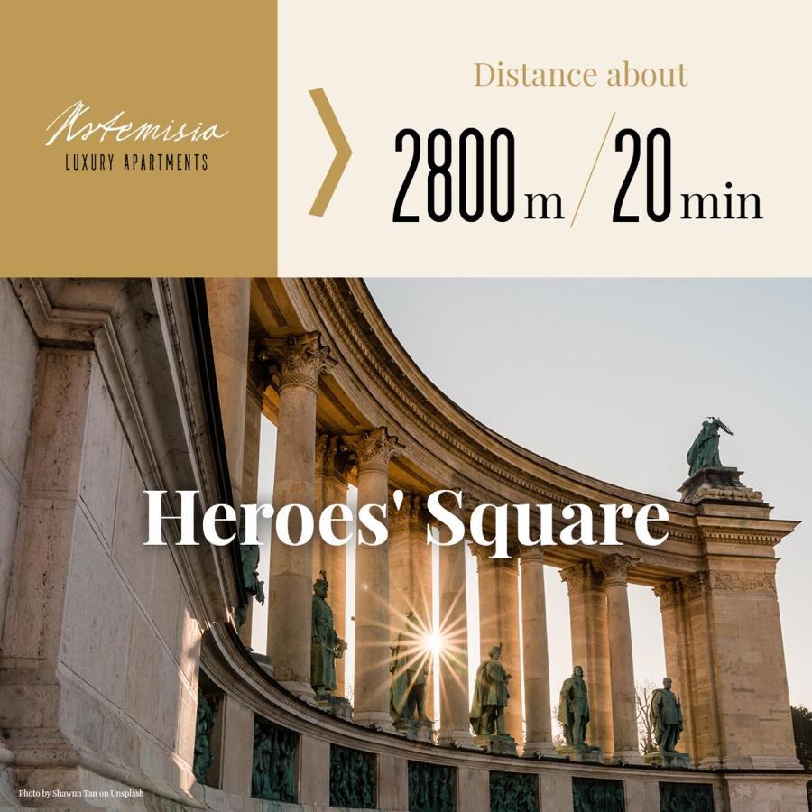 Artemisia Luxury Apartments Penthouse Будапеща Екстериор снимка